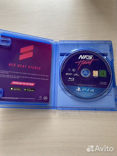 Nfs heat ps4 диск