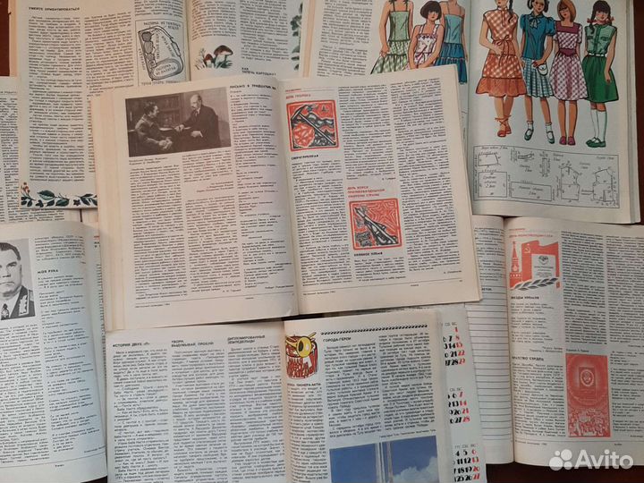 Журналы-календари СССР (настольные и женский)