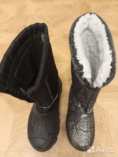 Сапоги зимние подростковые-мужские