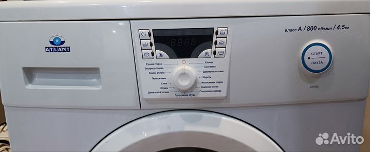 Стиральная машина автомат бу Атлант 45У82