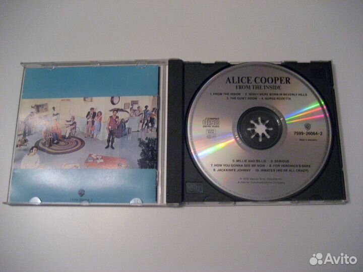 Alice Cooper from The Inside CD