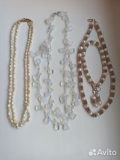 Бусы из натуральных камней