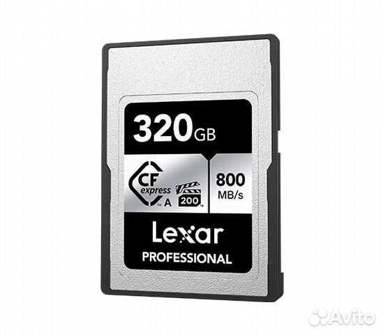 Карта памяти CFexpress Type A 320Gb Lexar Silver купить в Москве с ...