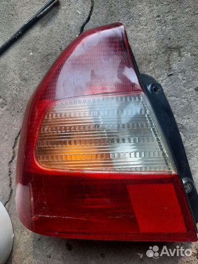 Задняя фара акцент