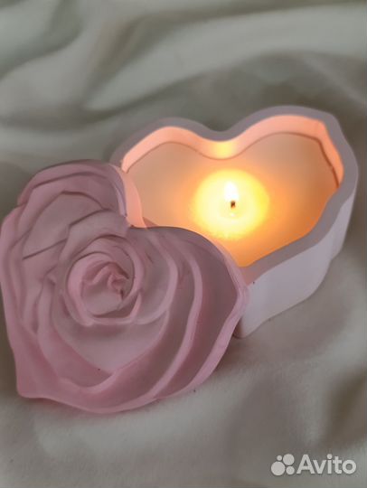 Ароматическая свеча ручной работы