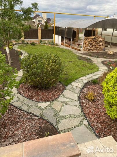 Плитняк серицит камень для коттеджа и дома