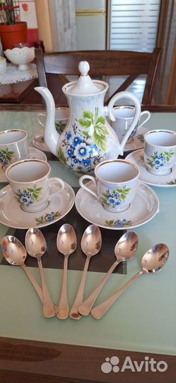 Кофейный сервиз Богдановичский фз