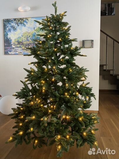 Искусственная елка с лампочками Нормандия 185 см