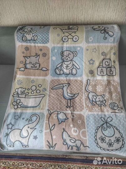 Одеяло байковое детское