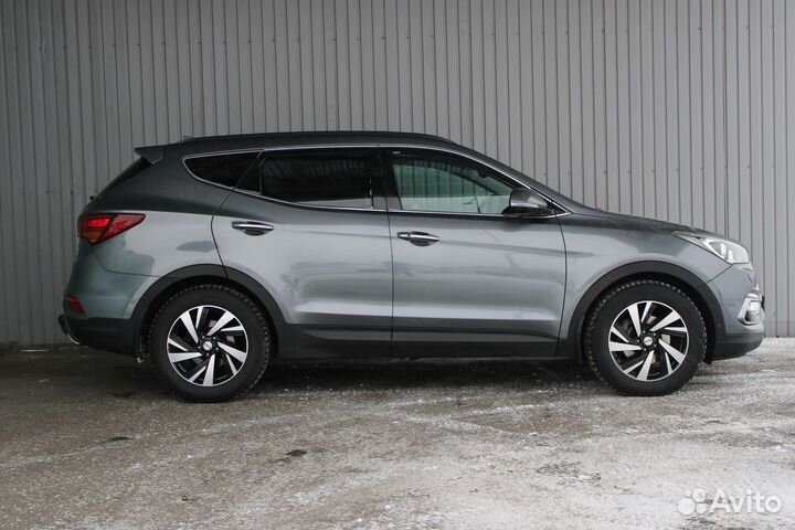 Hyundai Santa Fe 2.2 AT, 2017, 119 365 км