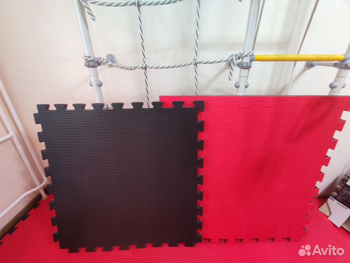 Будо маты 1мх1м толщина 2,5 см ласточкин хвост 6шт