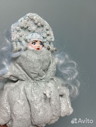 Ватная снегурочка, снежная королева