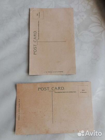 Старинные открытки, нач. 20 века. Дурбан. юар