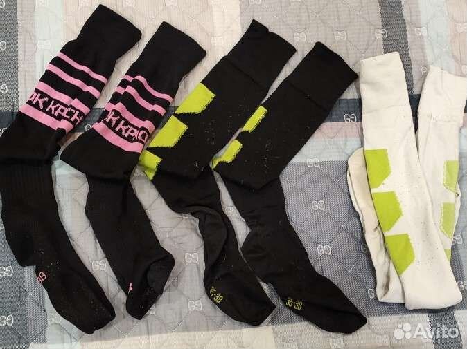 Гетры футбольные фк краснодар 35-38 размер