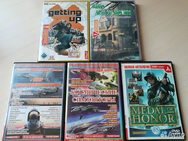 Игры PC Medal Of Honor,Nibiru,Сборники симуляторов