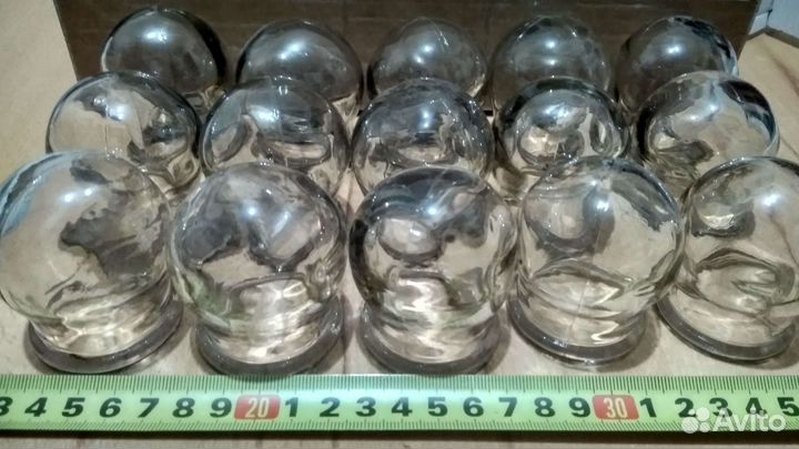 Медицинские банки СССР стеклянные
