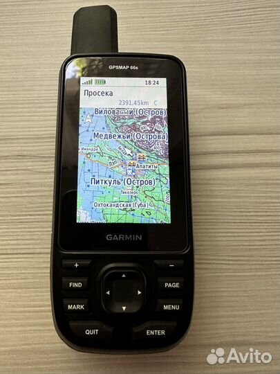 Garmin Gpsmap 66s в упаковке, состояние нового