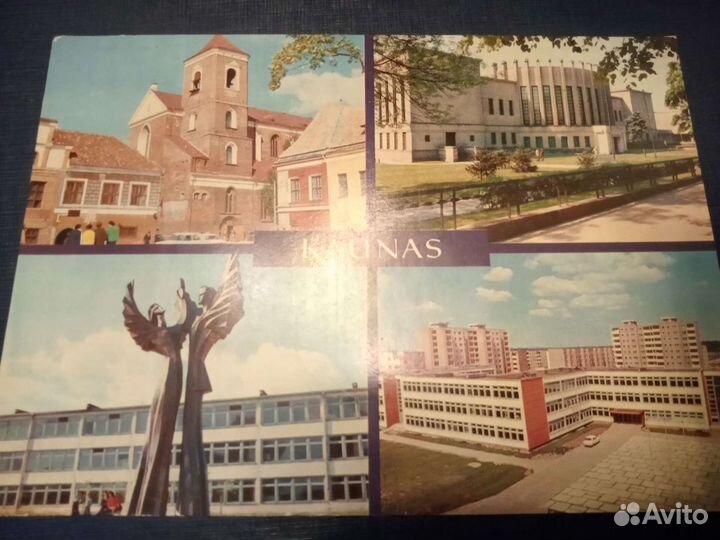 Открытки Литовская СССР 1981 г 6 шт