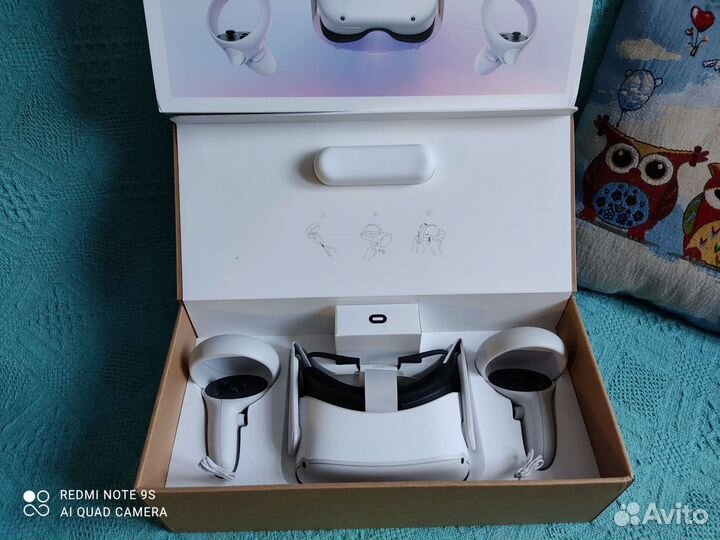 Oculus Quest 2 виртуальная реальность, шлем