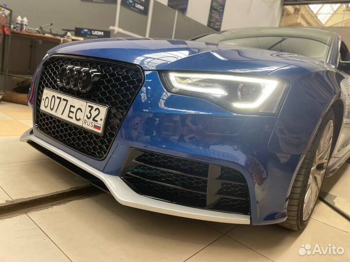 Audi A5 8T Rs5 бампер рестайлинг