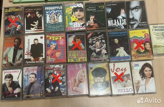 Аудиокассеты с записью