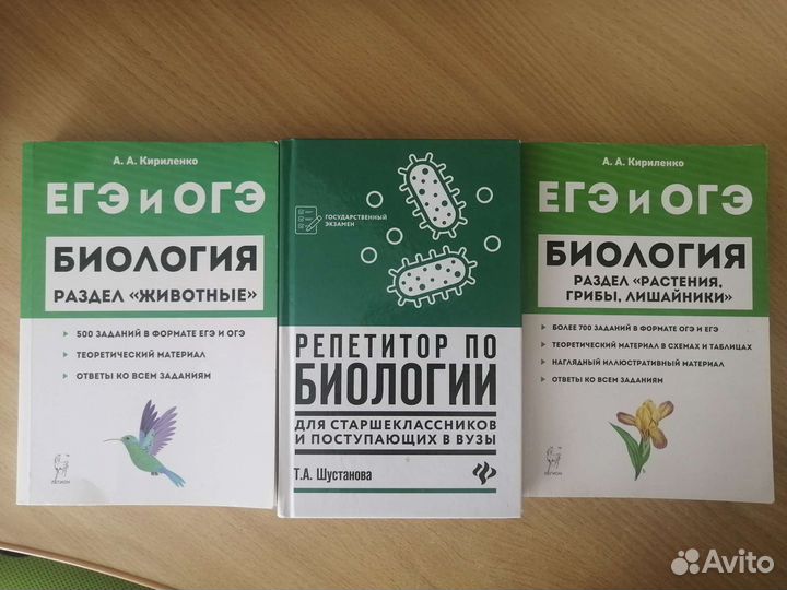 Сборники для подготовки к егэ по биологии
