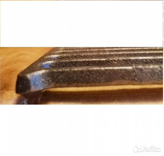 Чугунная решетка гриль 260х390х8 и мне половину