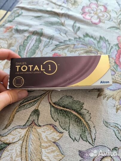 Линзы контактные однодневные alcon dailies total 1