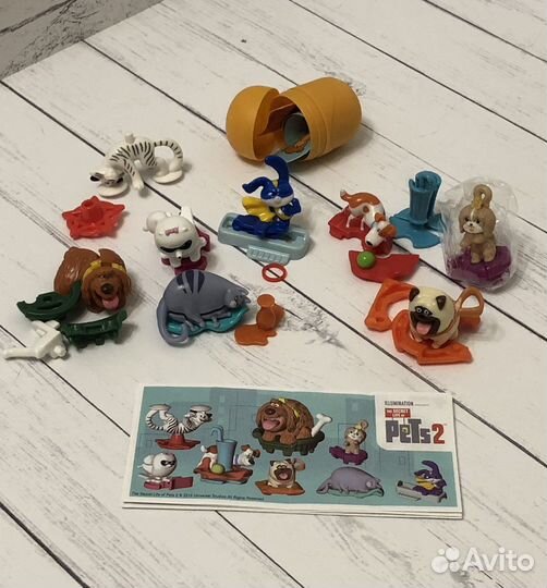 Серии по мультфильмам. Киндер-сюрприз