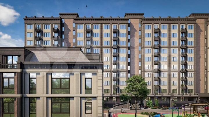 Квартира-студия, 44 м², 2/11 эт.