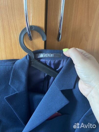 Школьный костюм для мальчика 122 синий