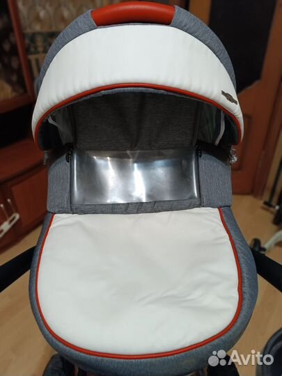 Коляска bebe mobile movo + автолюлька