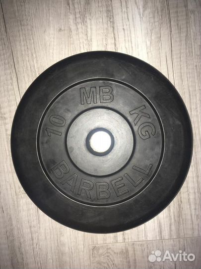 Диски мв Barbell 10 кг