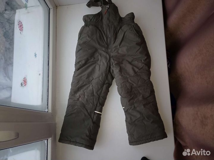 Болоневые штаны для мальчиков 110 см