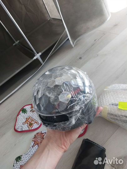 Музыкальный диско шар с пультом