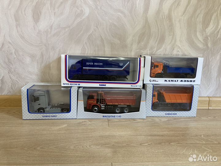 1 43 пао камаз масштабные модели