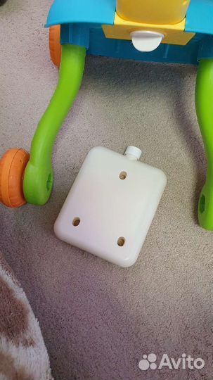 Машинка каталка толокар с ручкой