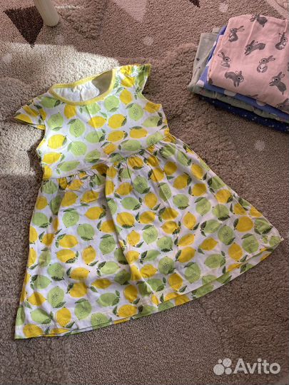 Вещи пакетом для девочки 92 98 см