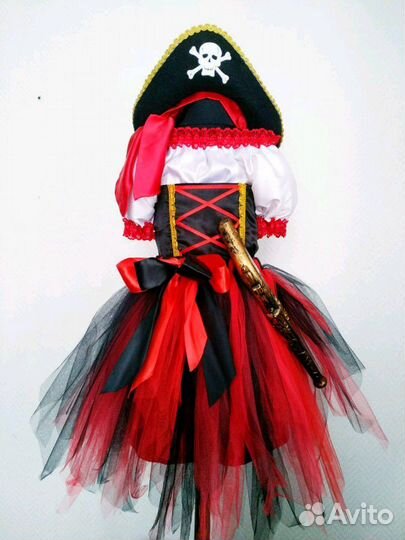 Костюм Пиратка 116-140 прокат