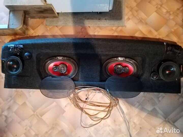 Акустическая полка ваз 2115