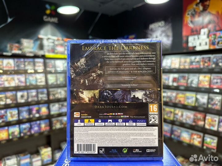 Игры для PS4: Dark Souls III The Fire Fades Editio