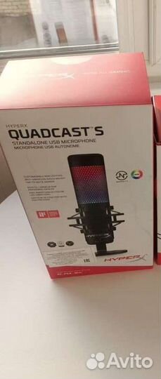 Микрофон Hyperx quadcast s