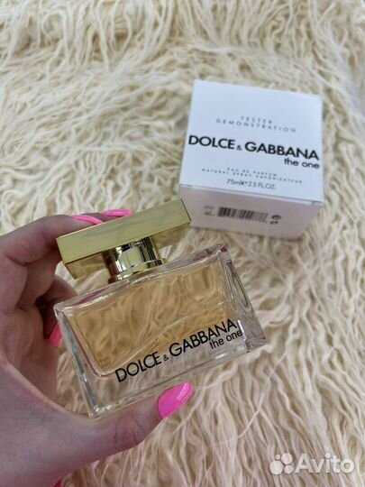 Dolce & Gabbana The One For Woman 75ml Тестер