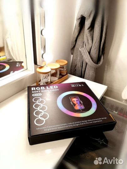 Кольцевая лампа 33 см