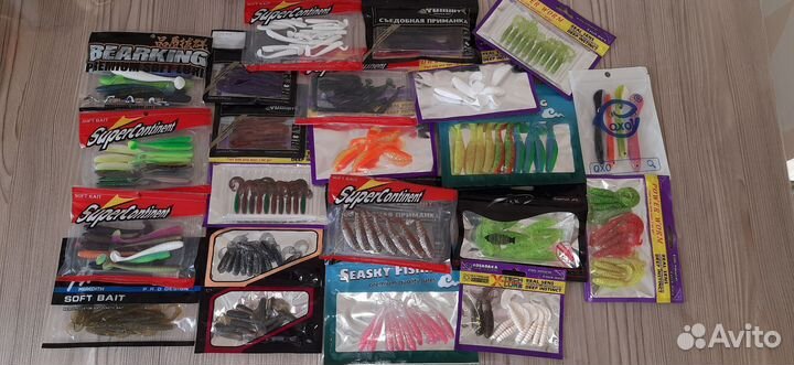 Силиконовые приманки на судака, щуку, окуня