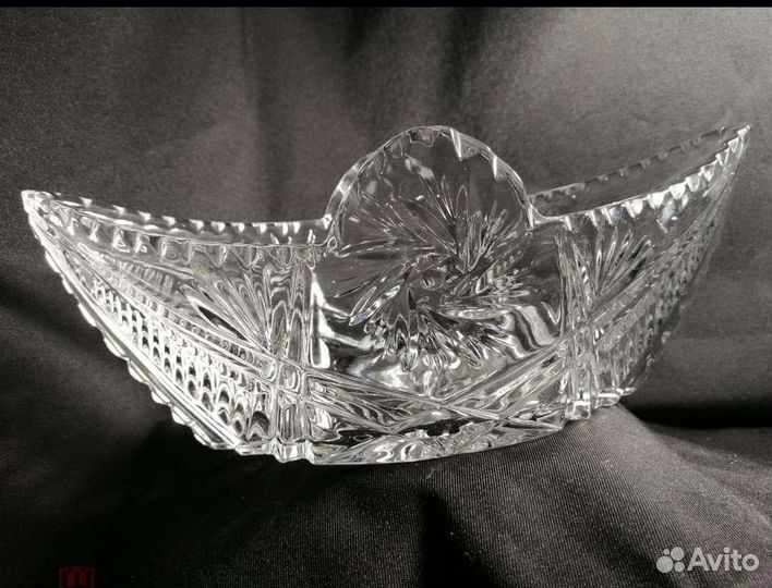 Хрусталь салатники, фруктовница, пепельница, вазы