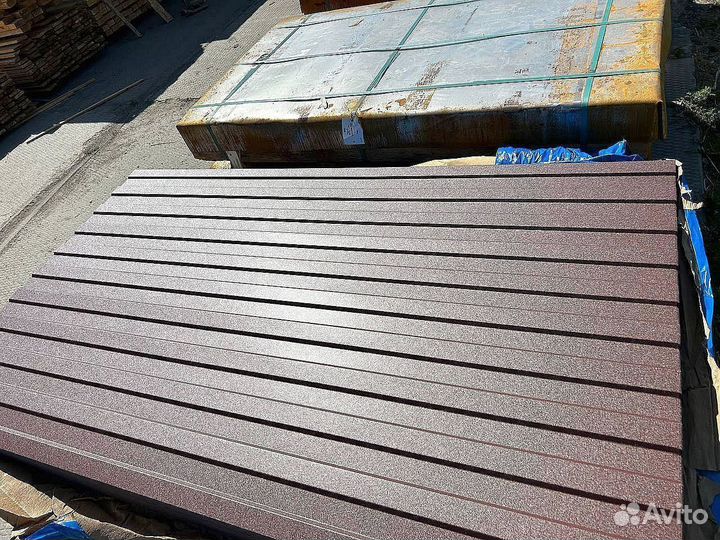 Профнастил С-8 коричневый 2 м, ГОСТ