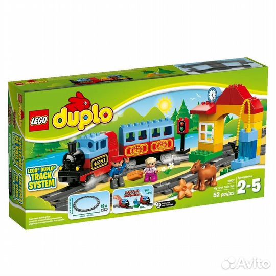 Lego duplo Железная дорога 10507