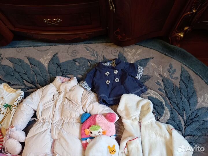 Пакет вещей на девочку от 4 мес до года