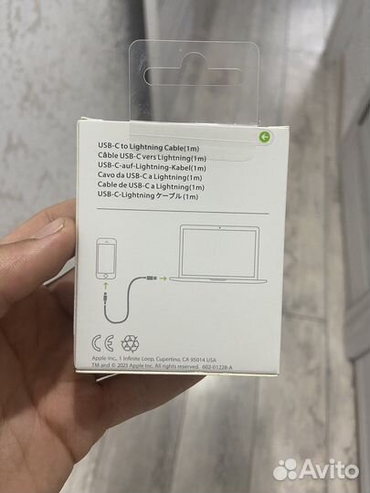 Кабель для iPhone Lightning Type-C